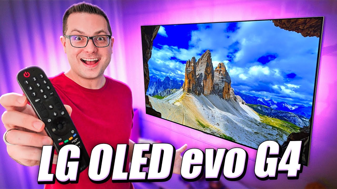 A NOVA ERA das TVs CHEGOU! LG OLED evo G4 de 65’ polegadas IMPRESSIONA! é a MELHOR TV para VOCÊ!