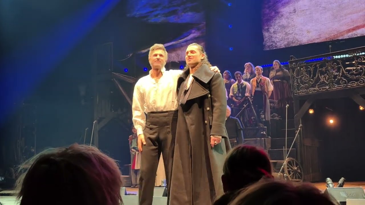 Applådtack/bows  Les Miserables: The Arena Spectacular, Malmö 30 januari 2025