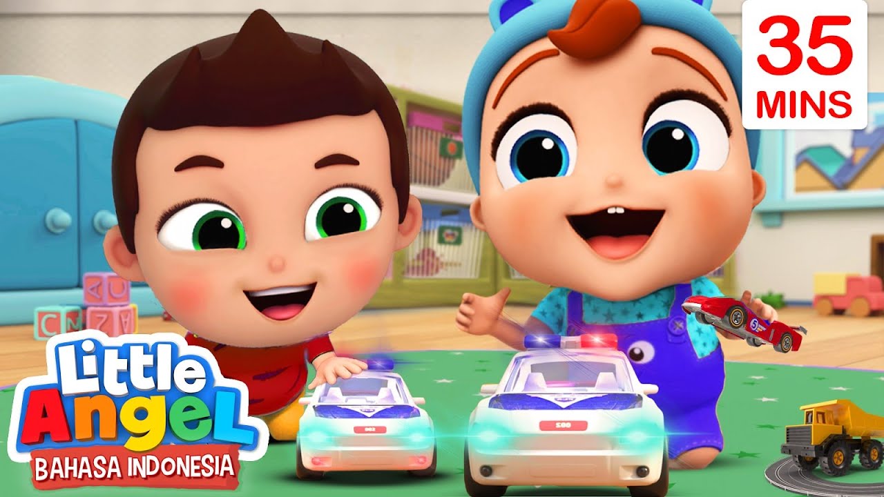 Yuk Bekerja Sama dan Temukan Jalan | Kartun Anak | Little Angel Bahasa Indonesia