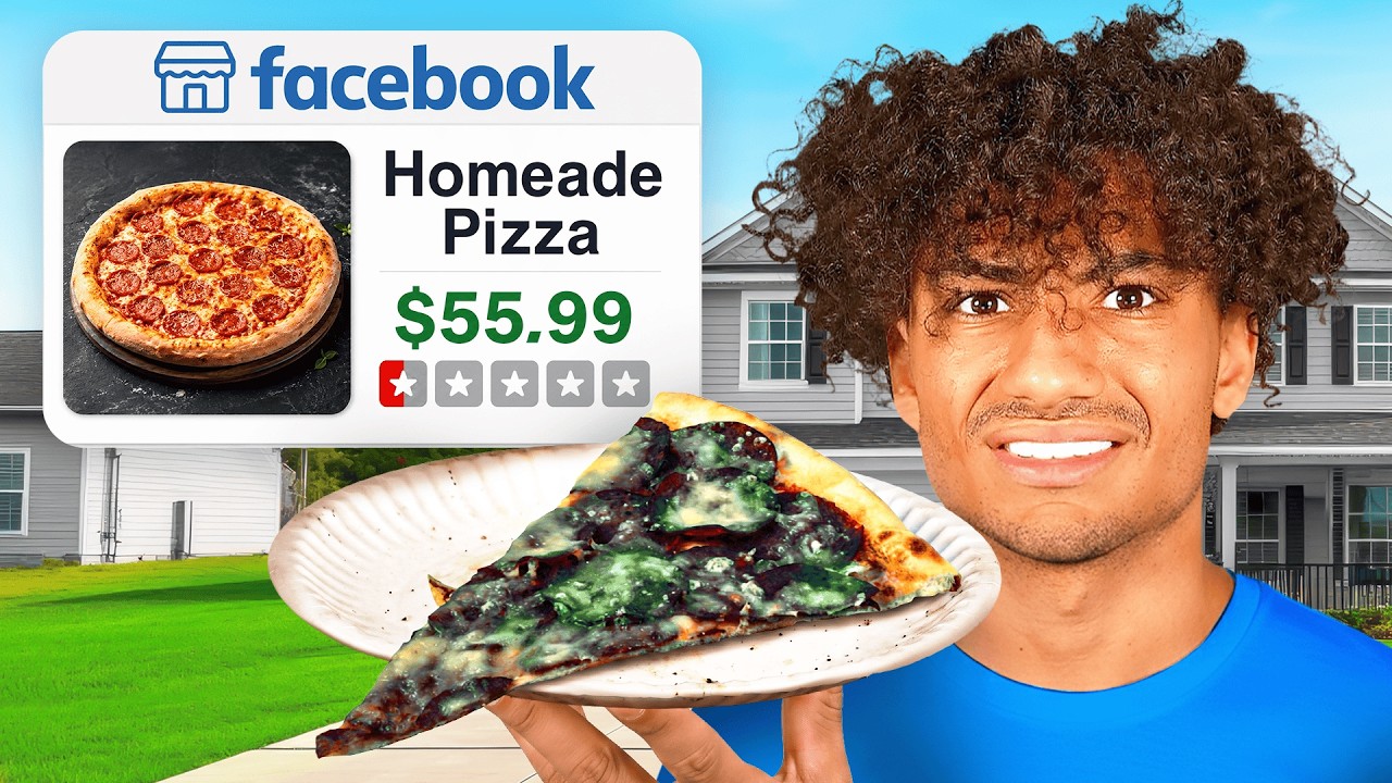 Eating Facebook Marketplace Food For 24 Hours..