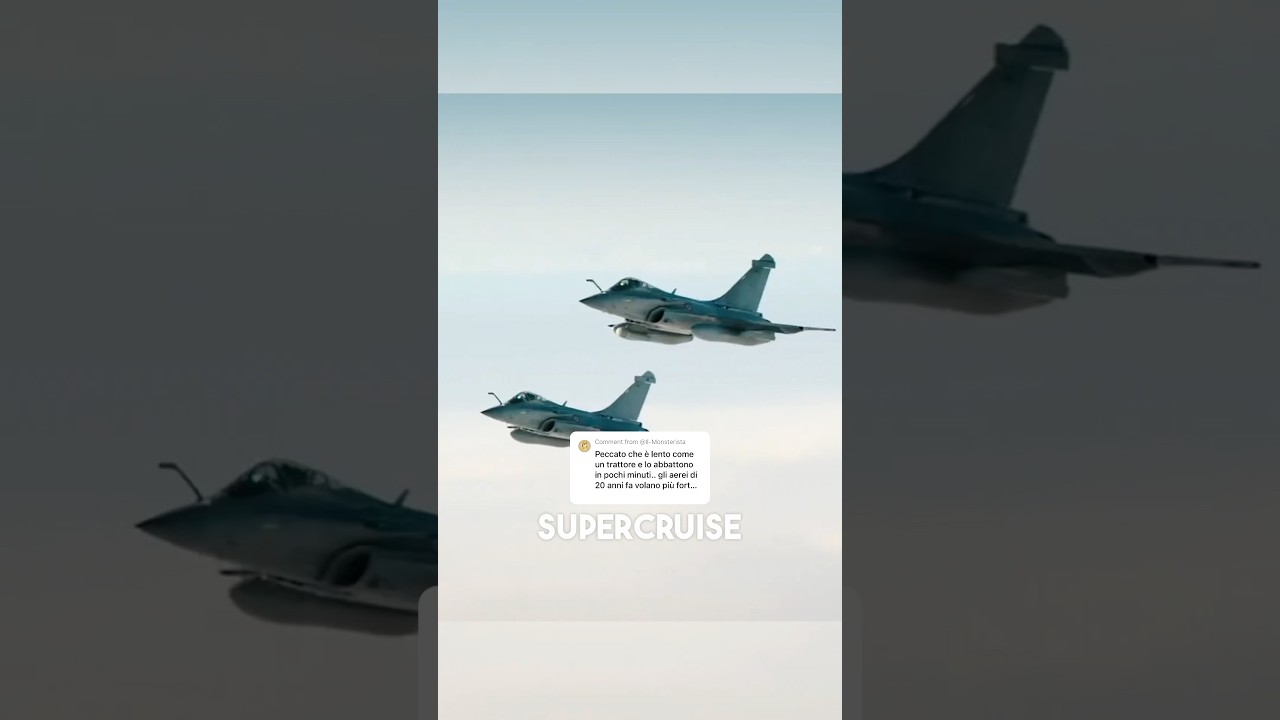 Perché i caccia stanno diventando sempre più lenti? 🤔 