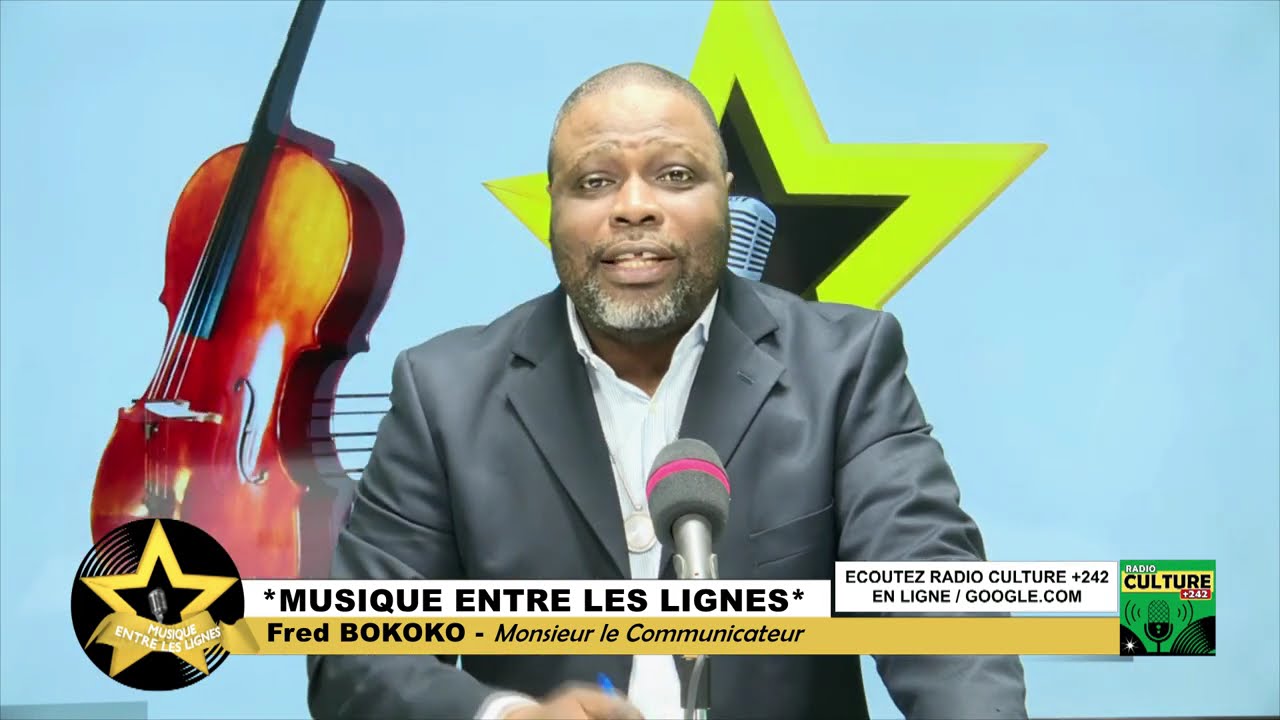 ULRICH KETEUR KODILA VIENT PRÉSENTER LE CLIP CONGO DE GUY N'GOMA DANS MUSIQUE ENTRE LES LIGNES N°246