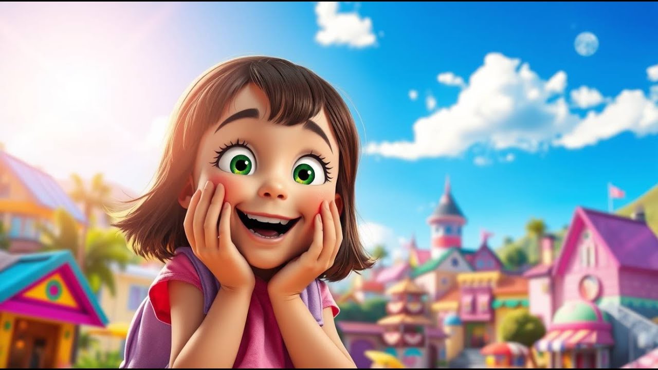 🎨 Лея и цвета в деревне домиков 🌈🏡 | Разумняшки