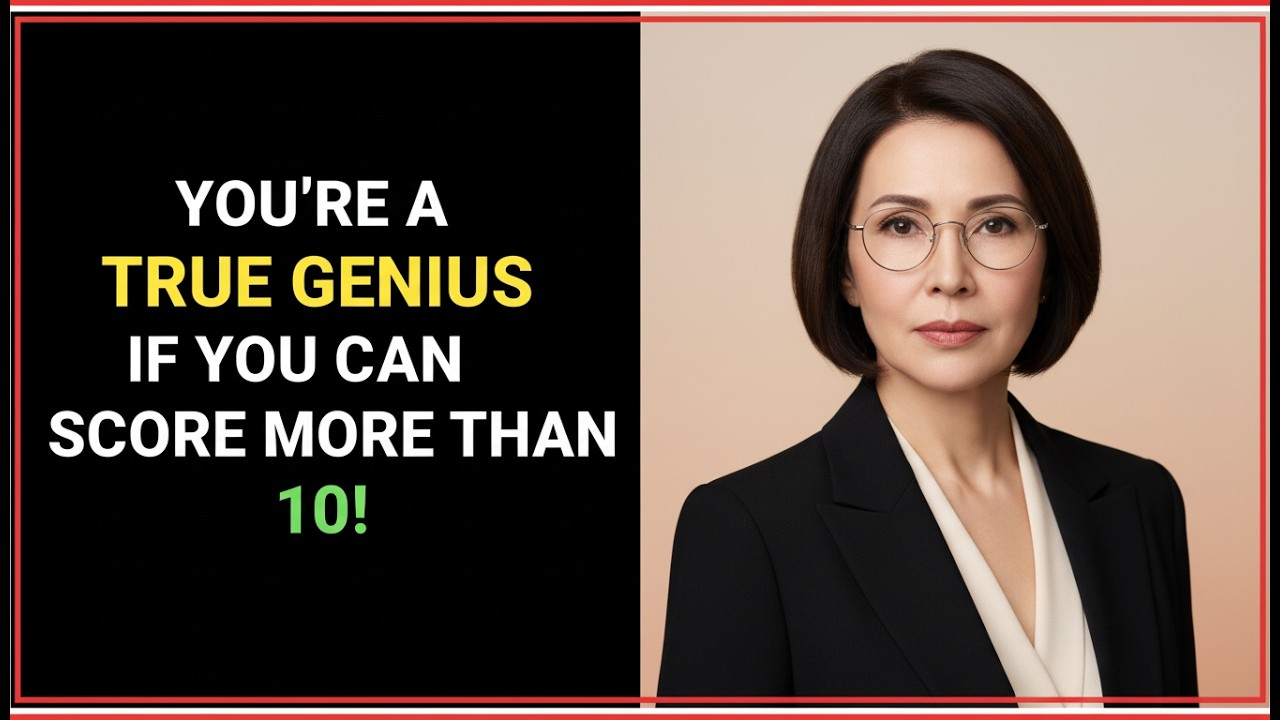 YOU'RE A TRUE GENIUS IF YOU CAN SCORE MORE THAN 10! 😱 | QUIZX