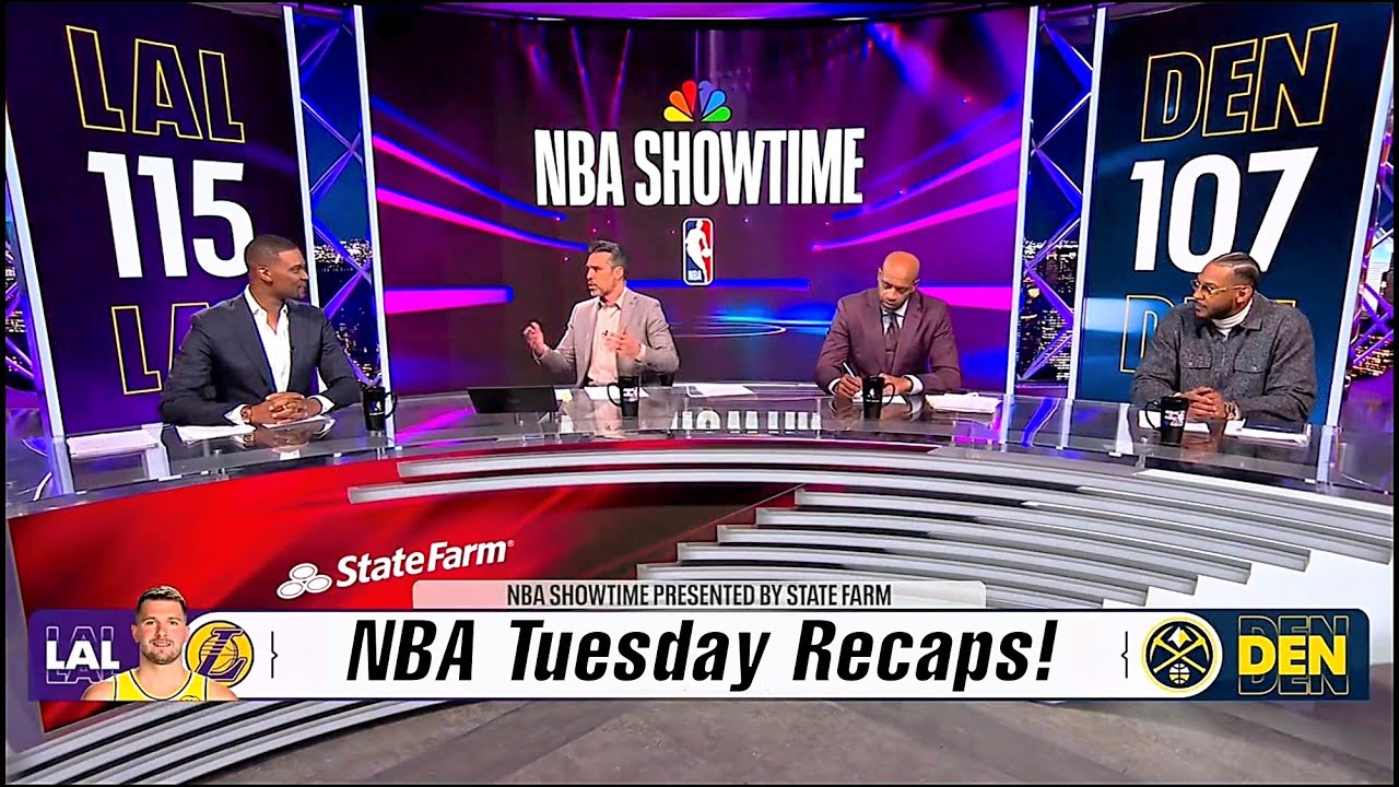 NBA Legends Chris Bosh Vince Carter and Carmelo Anthony Tuesday Recaps and More!