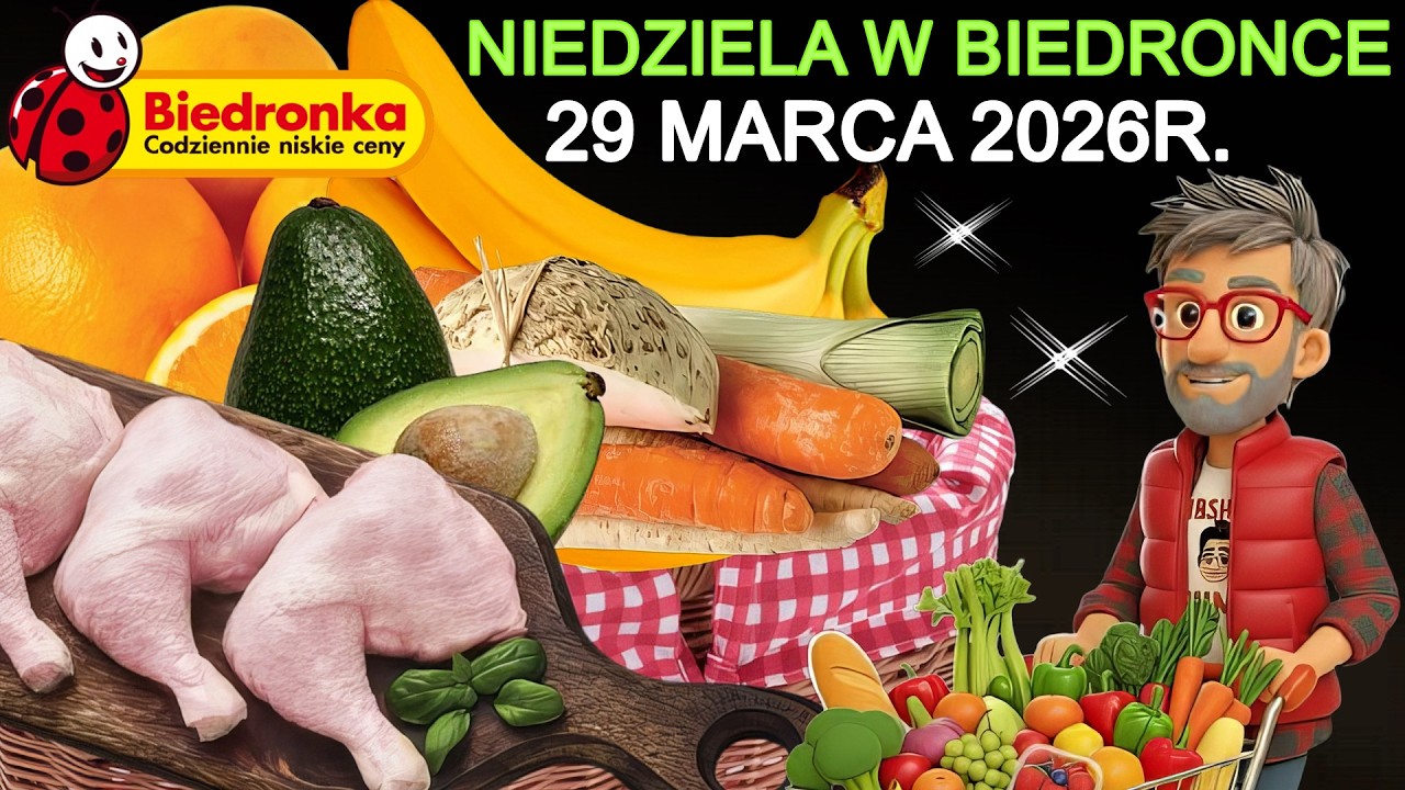 BIEDRONKA | Nowa Oferta | Niedziela 29.03.2026 | To się w Biedronce Teraz Opłaca!
