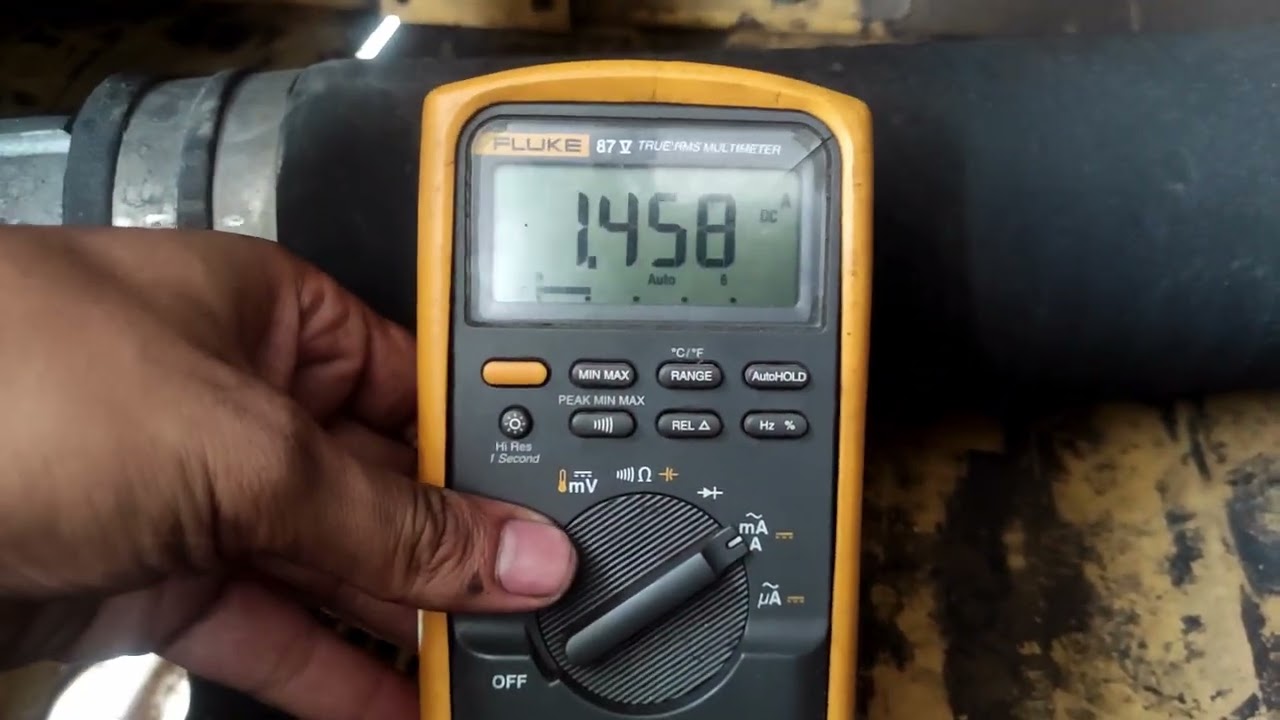 Caterpillar 320D2L con sistema hidráulico lento por falla en PRV PowerShift PARTE 3