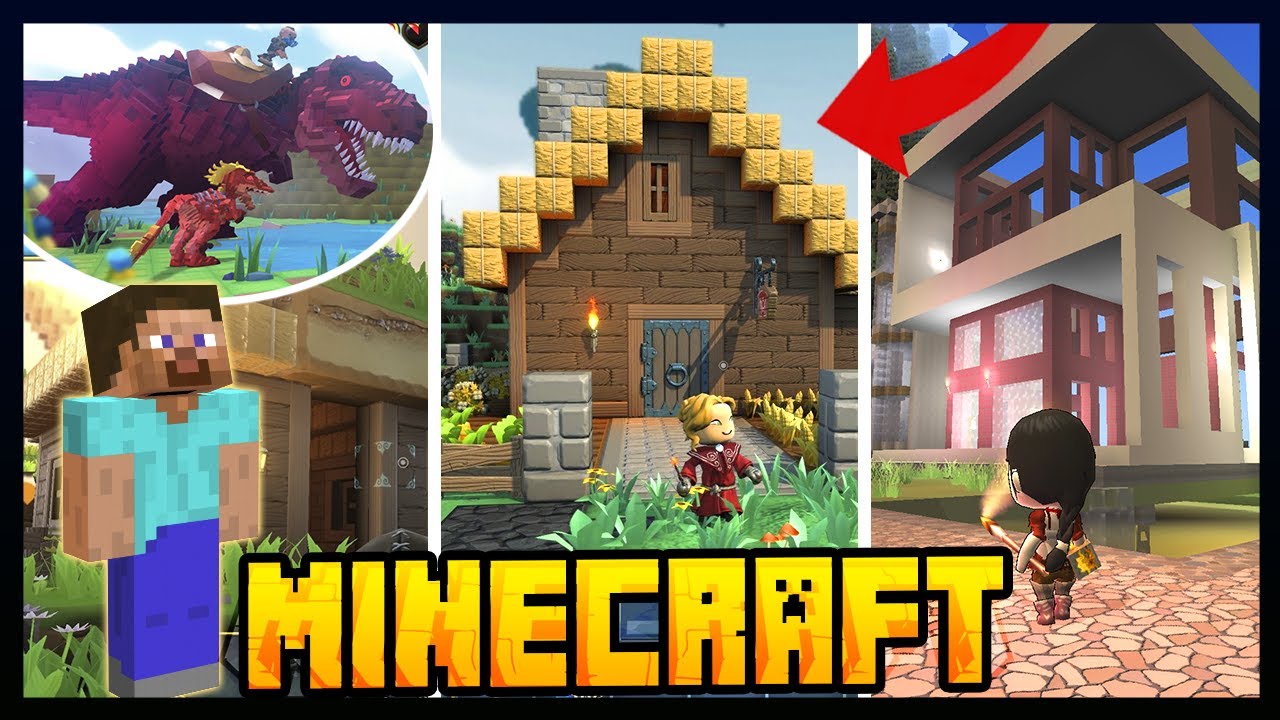 5 MELHORES JOGOS PARECIDOS COM O MINECRAFT
