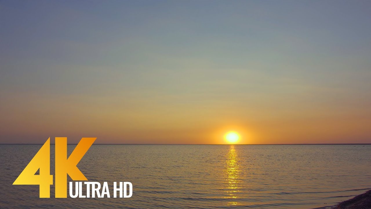 Sunset over the Lake, Ukraine - Natural Wonders in 4K/Ultra HD - Nature Relax Video Preview