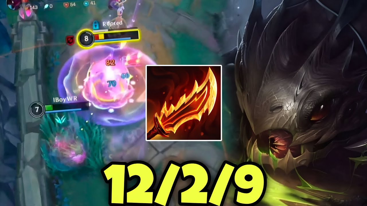 WILD RIFT ADC // THIS KOG'MAW STILL BROKEN IN PATCH 7.0C WITH THIS BUILD AND RUNES GAMEPLAY!