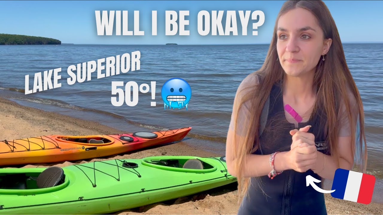 Cave Kayaking on the BIGGEST Freshwater Lake in the WORLD, Tallest Waterfall in WI, Gooseberry Falls