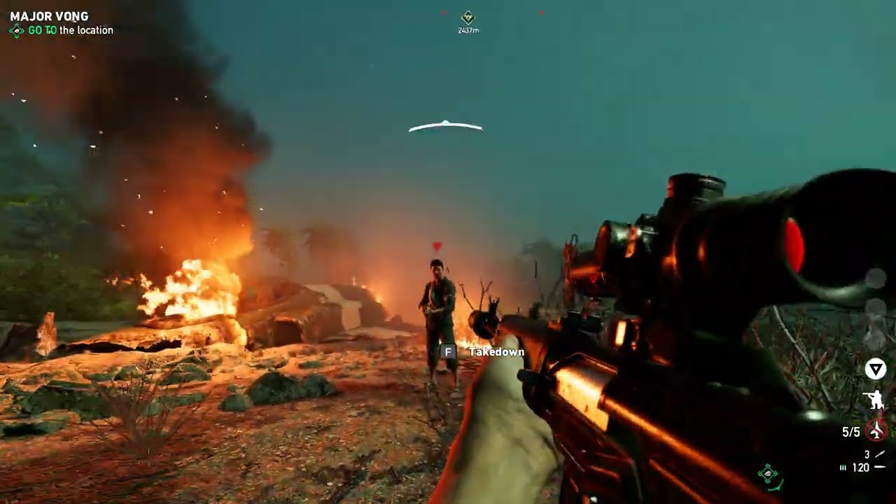 Far Cry 5 - Dark Hours stealth kills #2