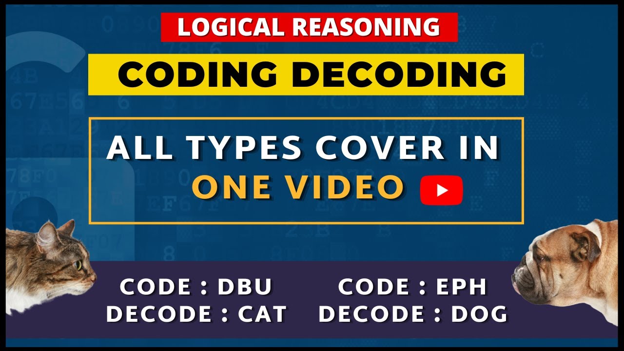 Coding and Decoding Tricks & Shortcuts | Coding Decoding LR | Logical Reasoning by Edusharks