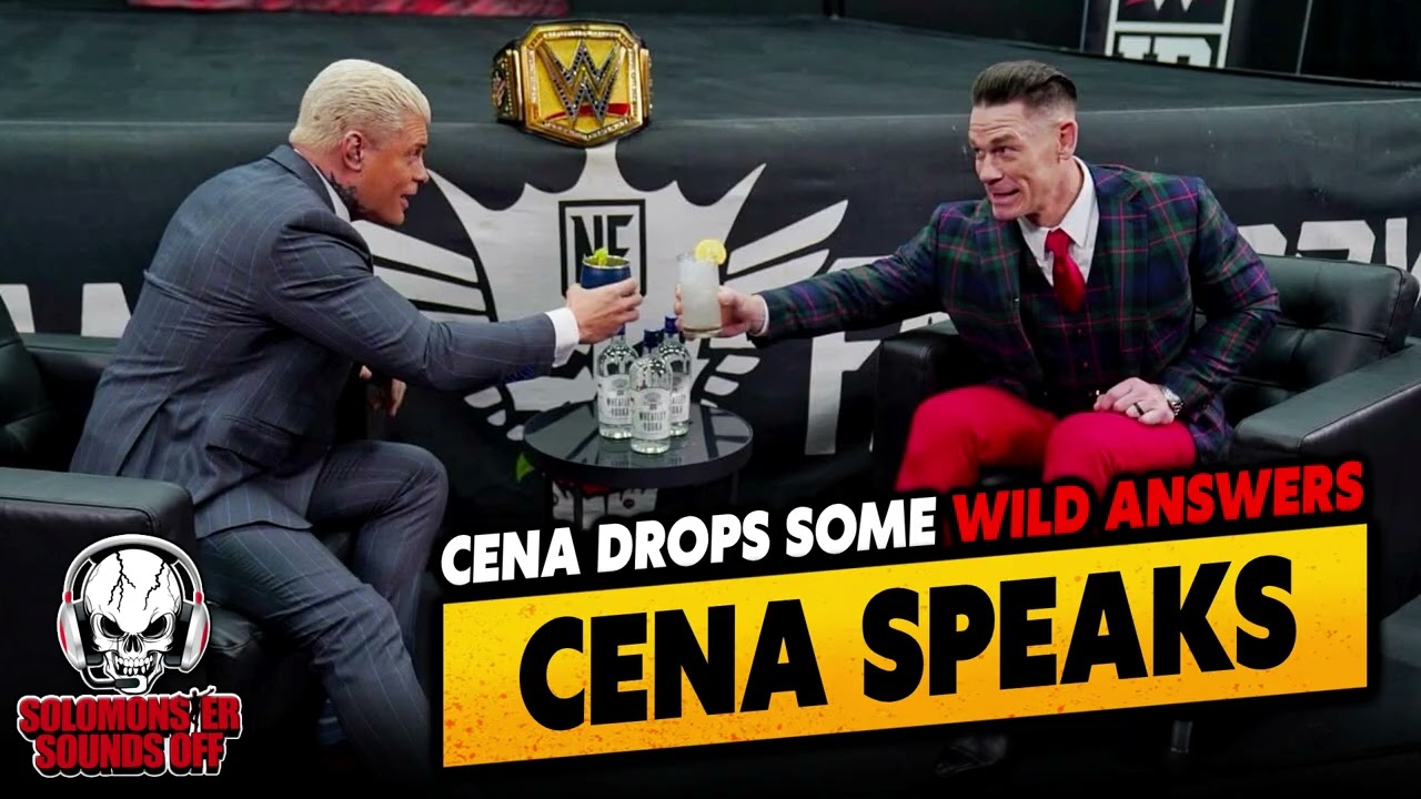 John Cena Gives Some WILD RESPONSES In First Interview Since Retiring