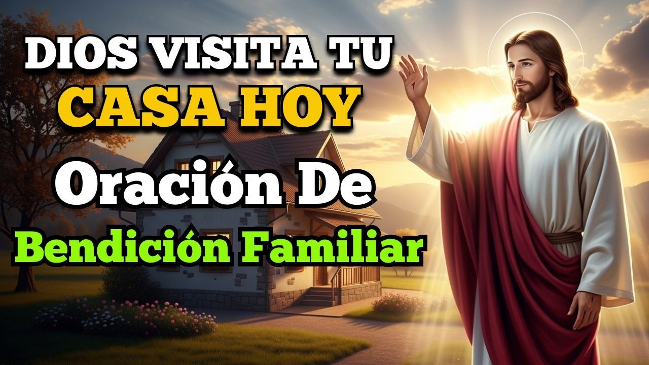 HOY DIOS VISITA Tu Hogar Y TRAE Paz A Tu Familia Con Esta Oración