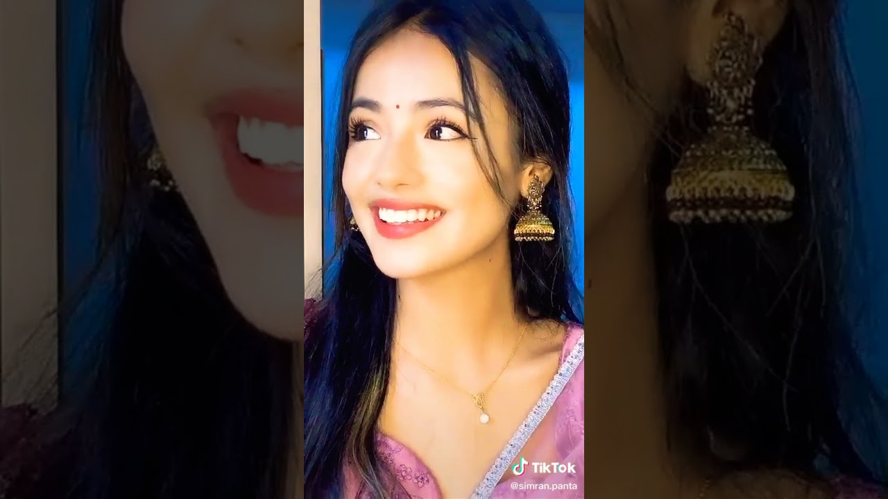 simran panta new tiktok video❣️
