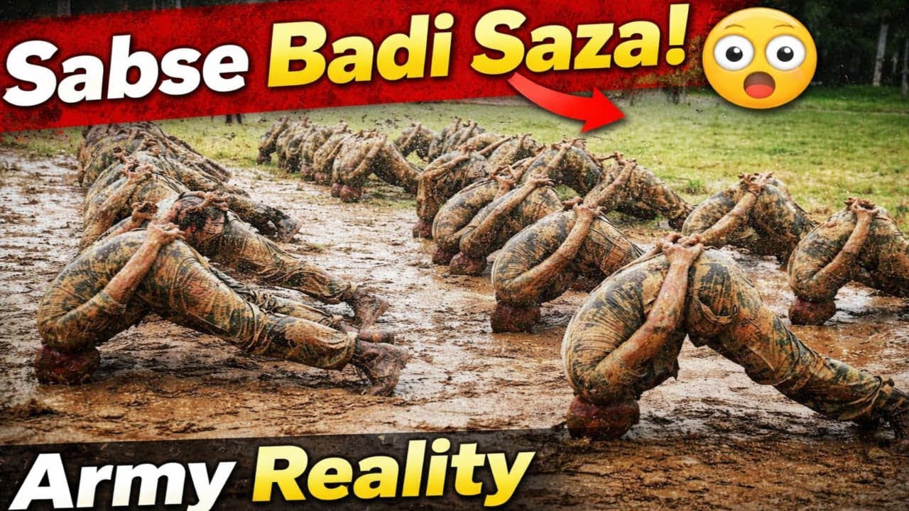 Army Training Me Sabse Badi Saza 😱 | Galti Ki To Ye Hota Hai | Army Reality”