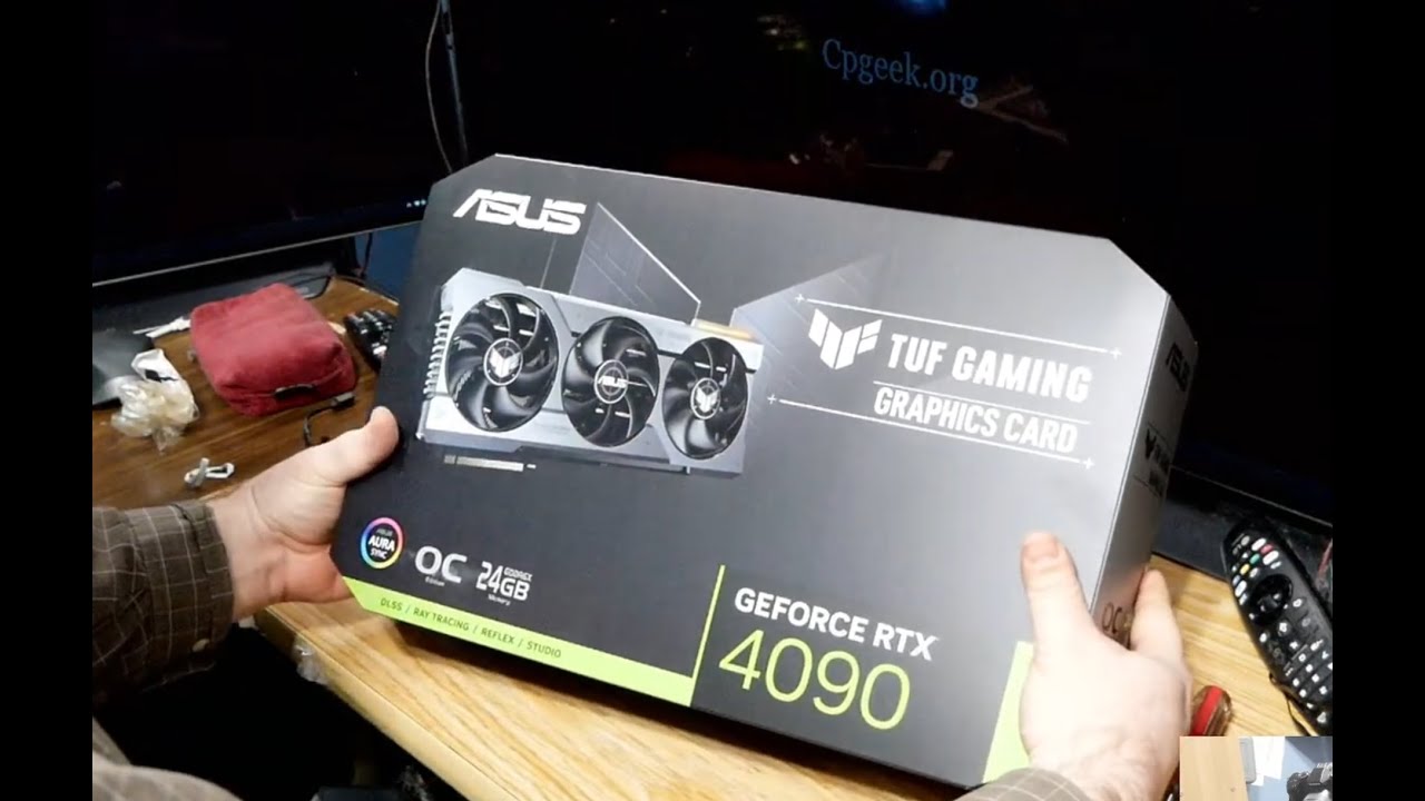 Asus 4090 Tuf Gaming OC unboxing and first impressions
