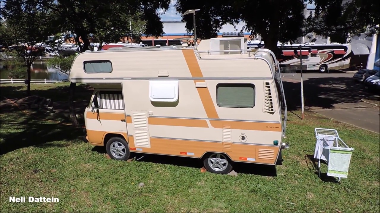 VW Kombi Safari - Karmann Mobil, 1985, Manoel e Júlia, Expo Motorhome Show, 2017.