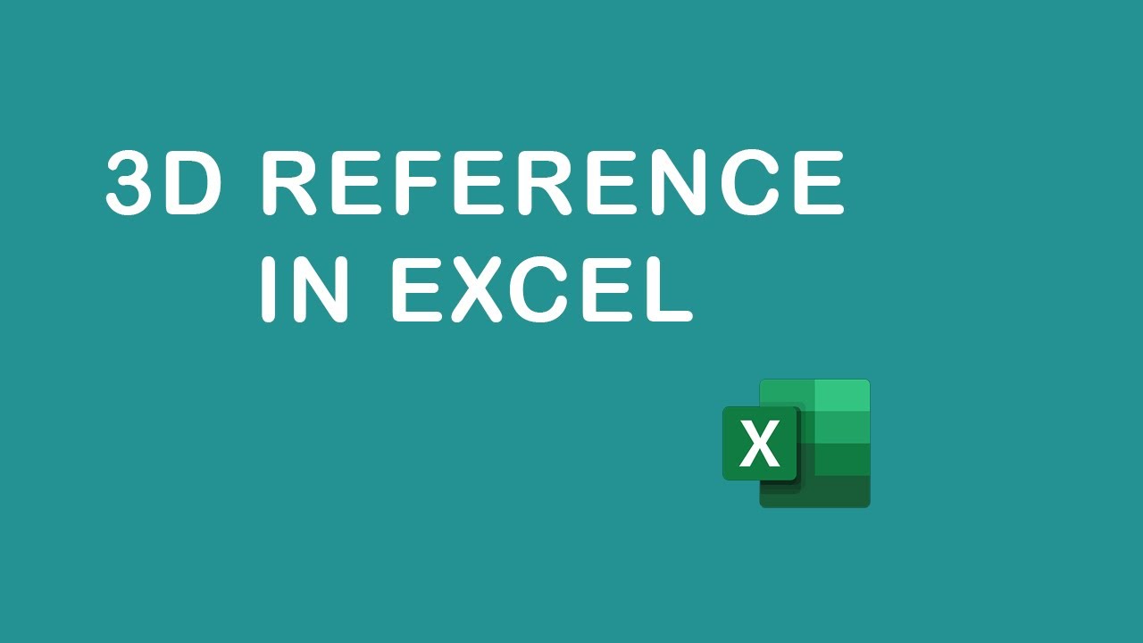 Как использовать 3D-ссылку в Excel