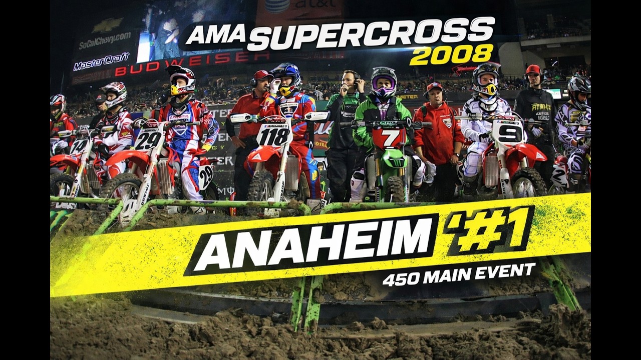 AMA Supercross 2008 - Anaheim #1 - 450cc