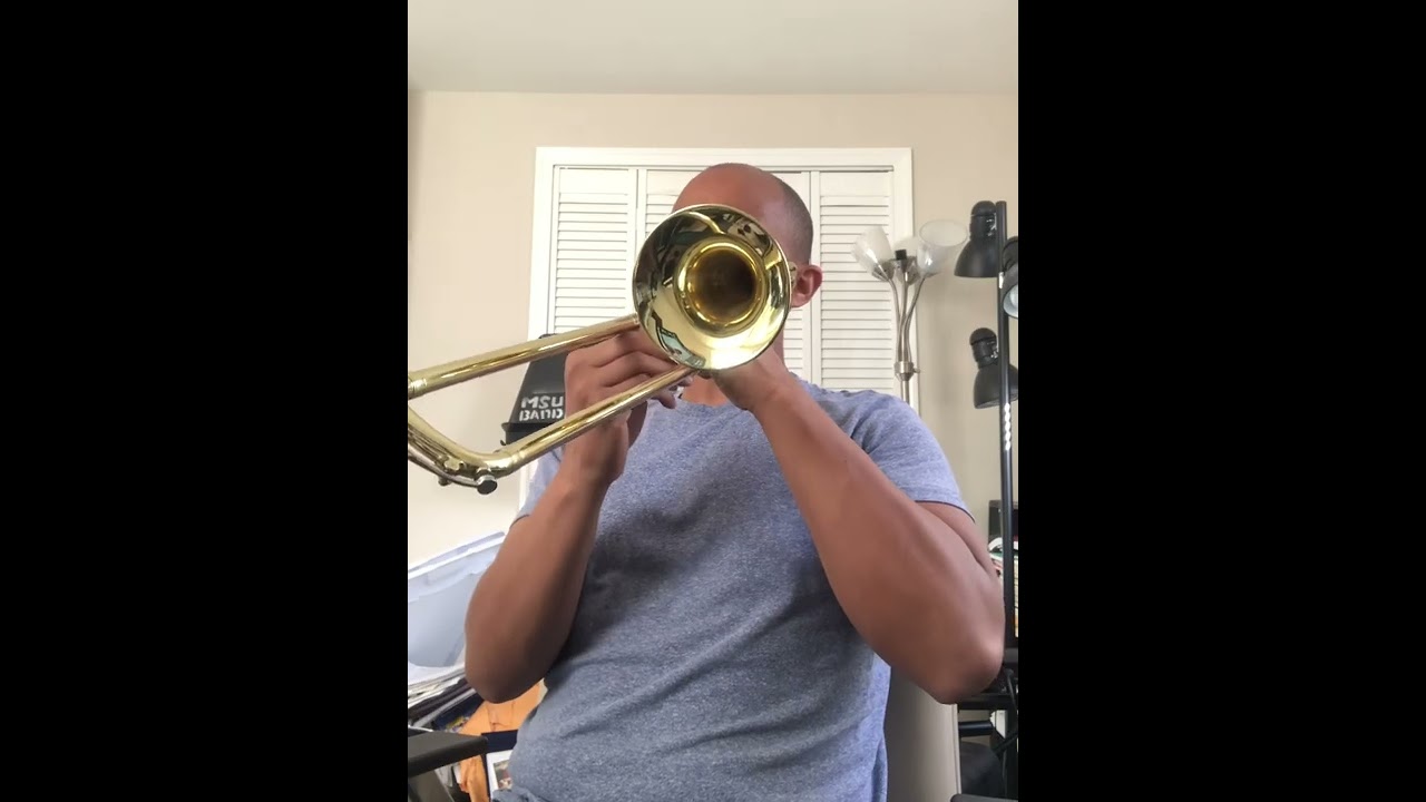 When the Saints slide trumpet