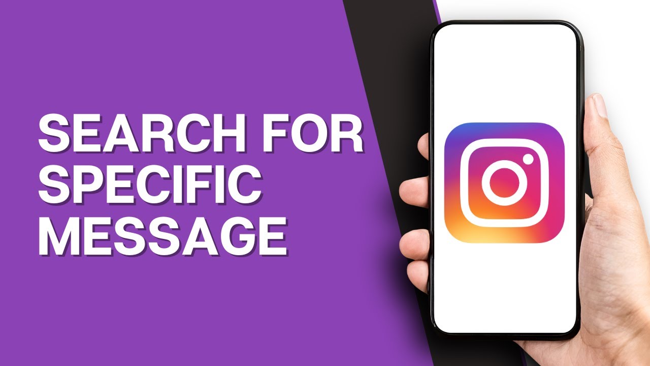 How to Search for a Specific Message on Instagram (EASY)