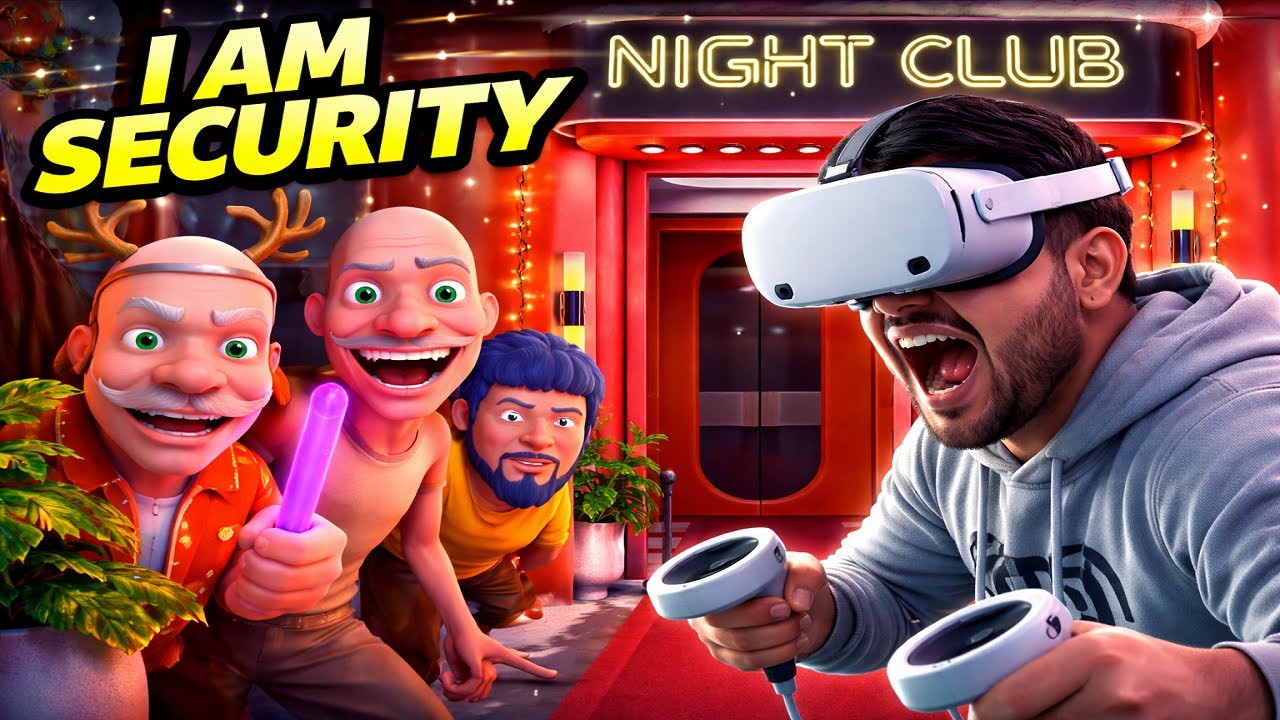 I am Security |Airport Security | VR Gaming in Telugu | VR Gaming Duniya | Full Fun & Chaos