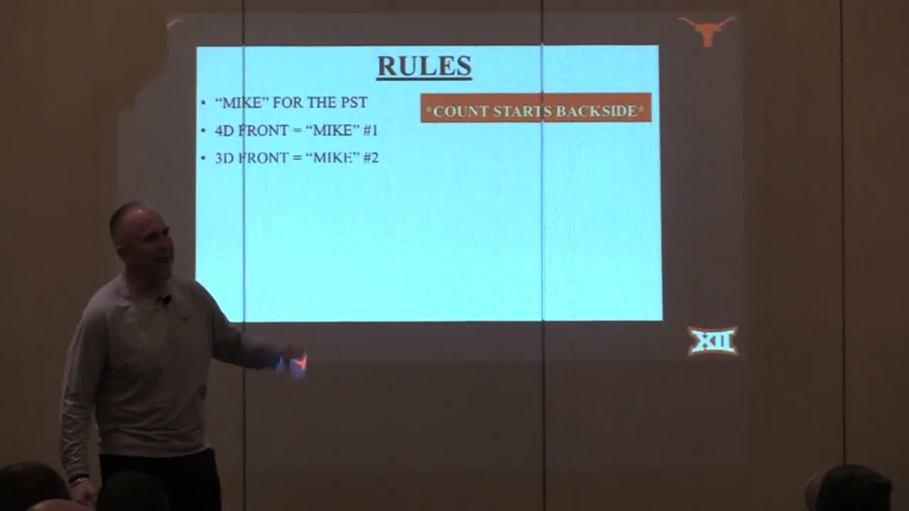 Тренер Техасского OC/OL Кайл Флуд — Правила программы Gap