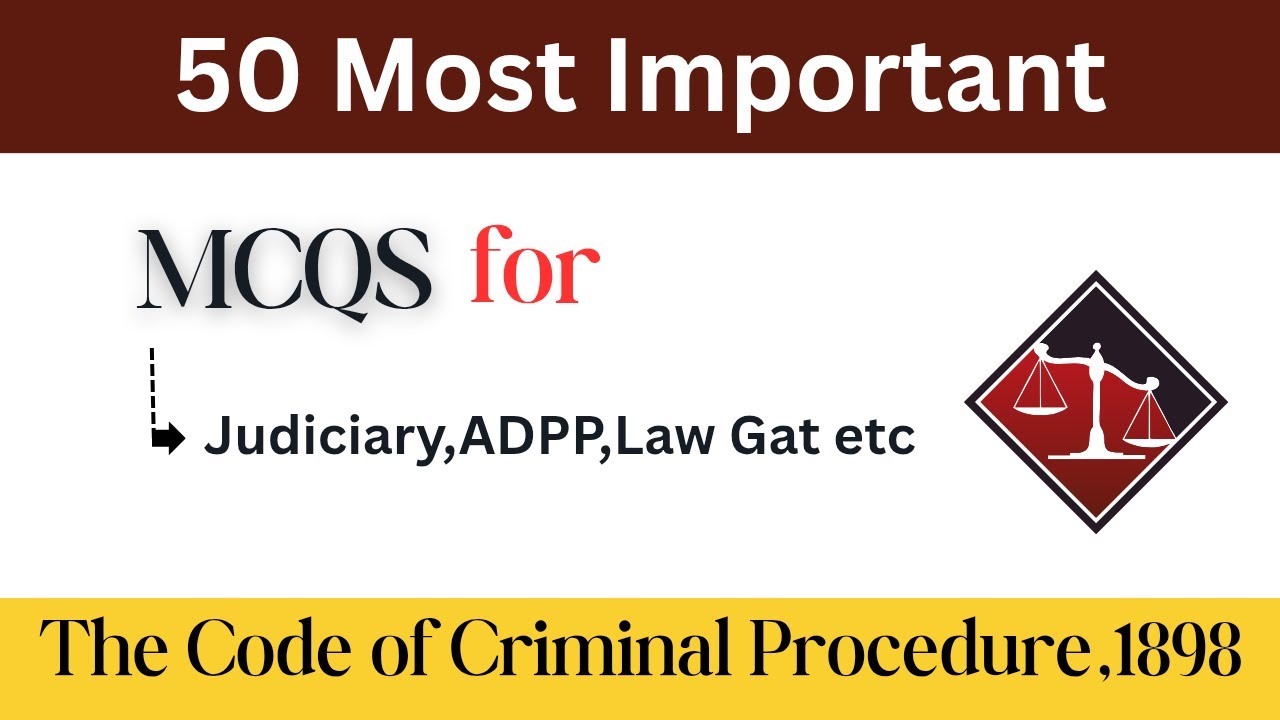 crpc mcq for judiciary|crpc mcqs for law gat|civil judge exam|crpc mcqs#codeofcriminalprocedure