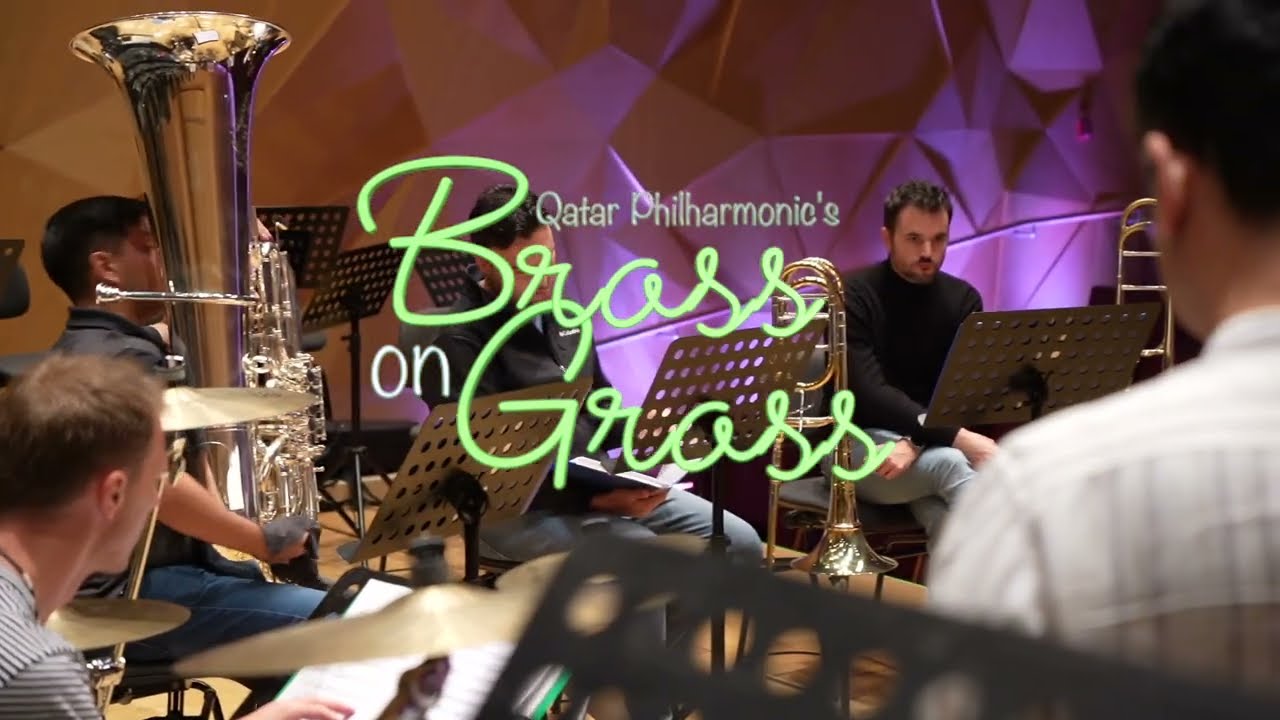 Qatar Philharmonic's Brass on Grass