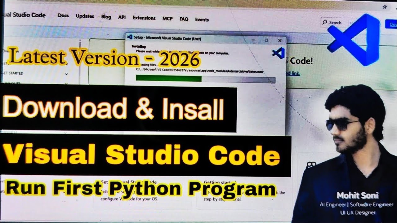 How to Download & Install VS Code (2026) | Complete Guide for Beginners & Developers | Mohit Soni