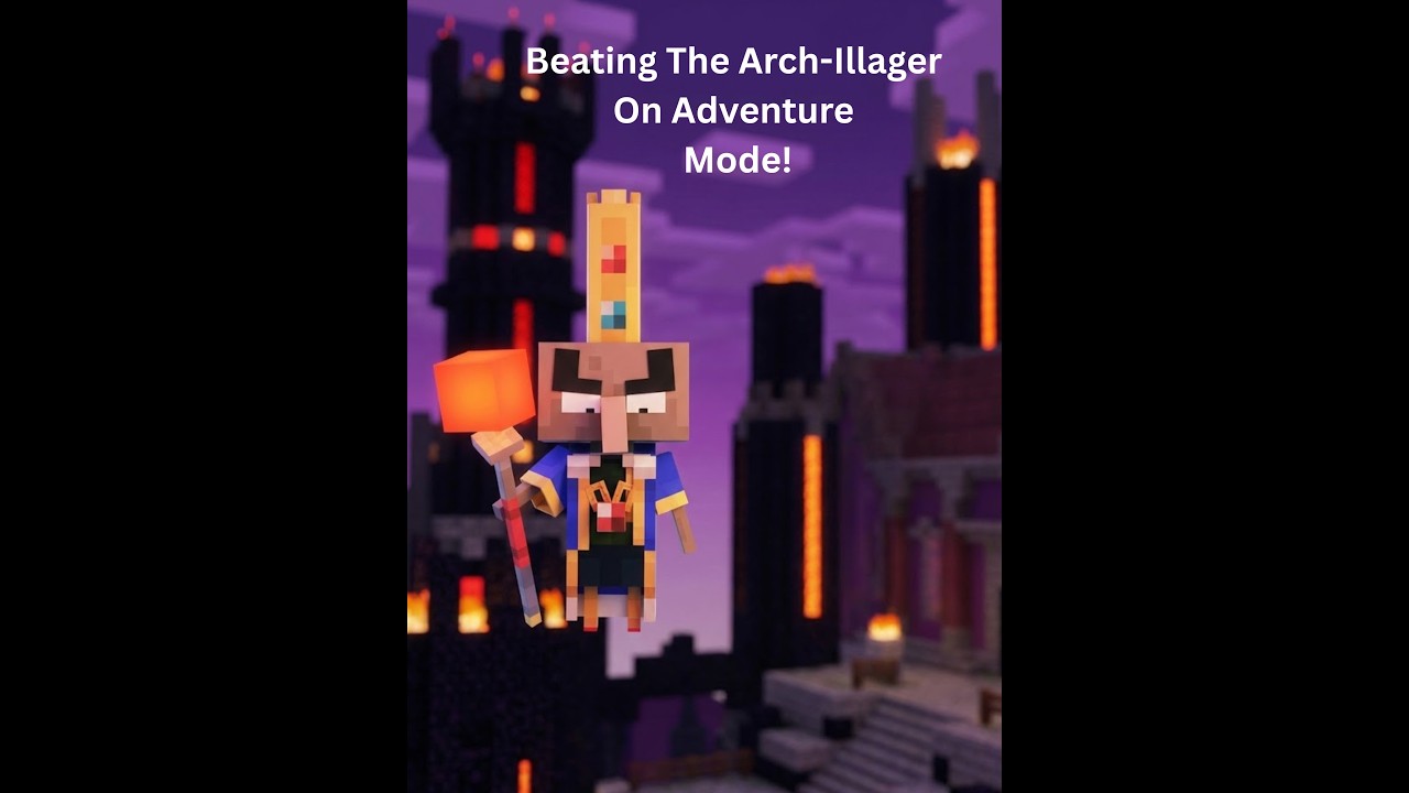 Defeating the Arch-Illager on Adventure Mode! (Minecraft Dungeons)