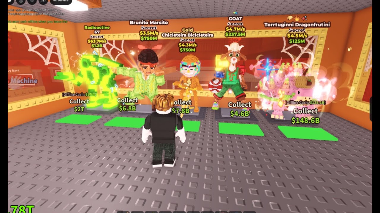 STEAL A BRAINROT UPDATE!  GETTING TACO BASE  