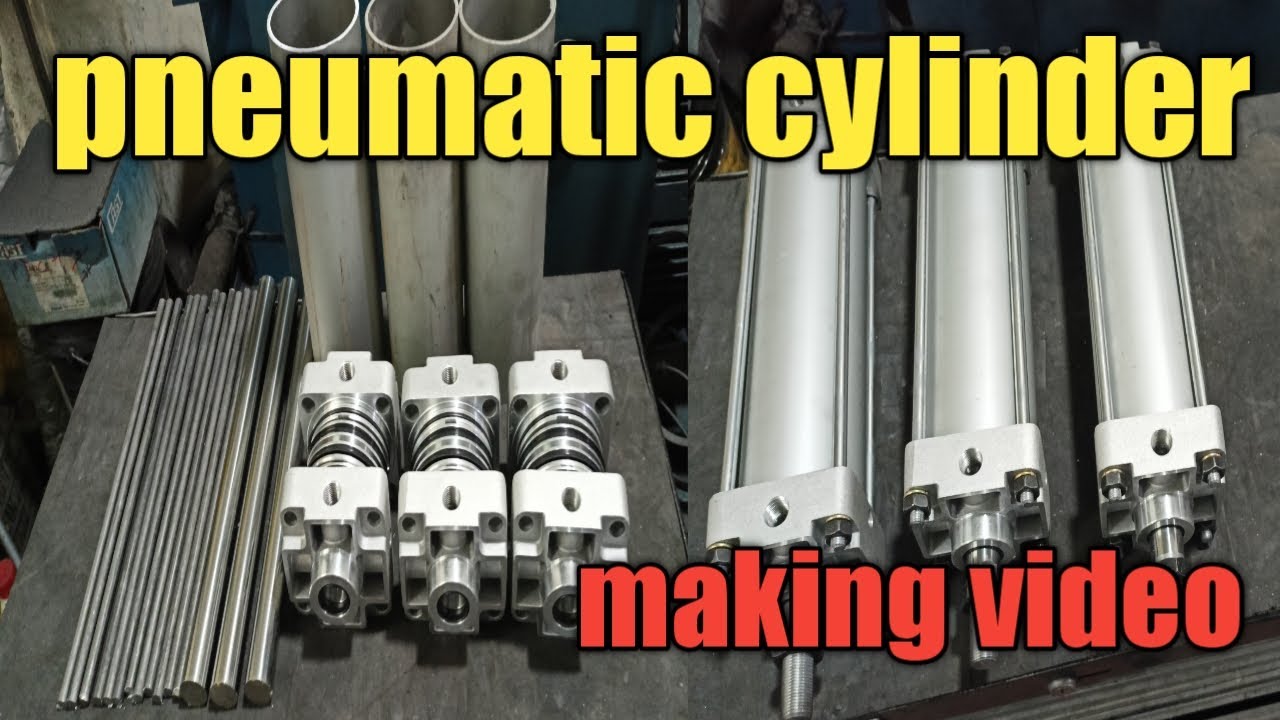 pneumatic cylinder making/how to make pneumatic cylinder/Daniel team.