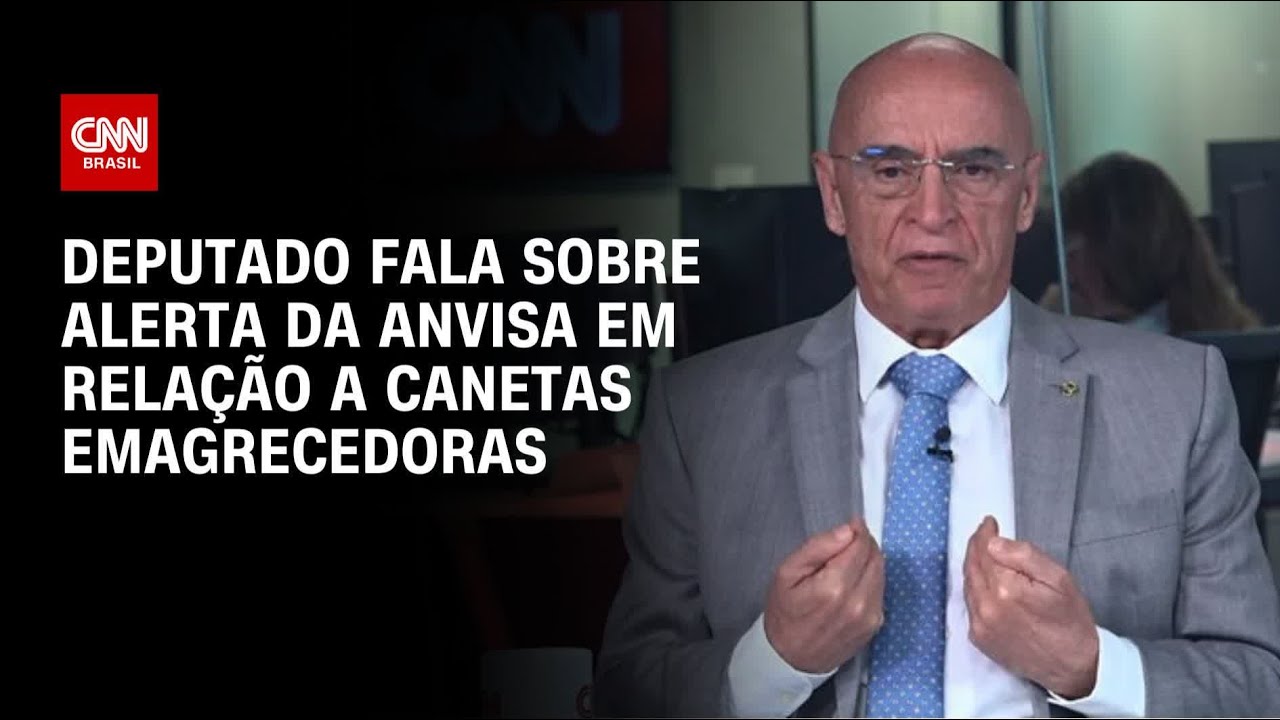 Quebra de patente gera economia para o SUS, diz autor do PL sobre canetas emagrecedoras | LIVE CNN