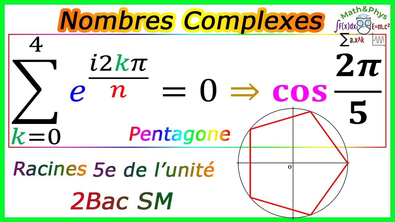 Nombres Complexes - Racines n-ièmes de l'unité - 2 Bac SM - [Exercice 11]