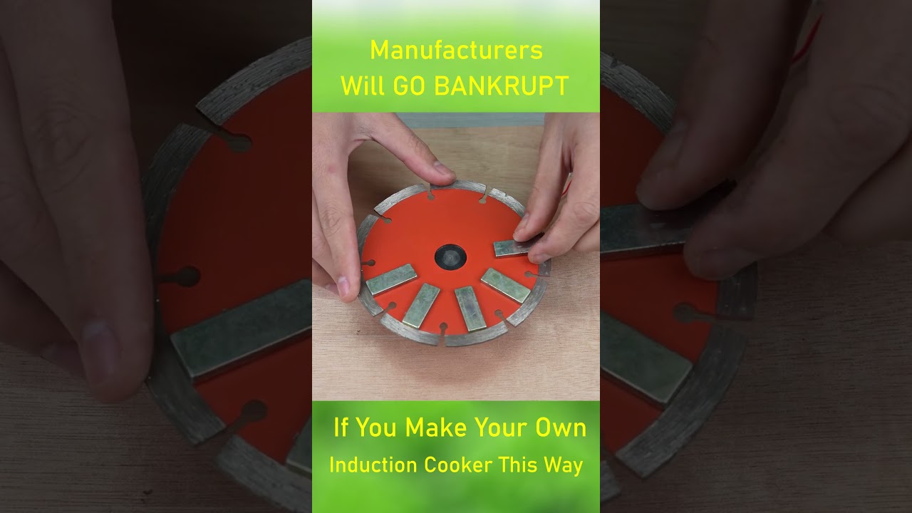 Manufacturers Will GO BANKRUPT If You Make Your Own Induction Cooker This Way #shorts