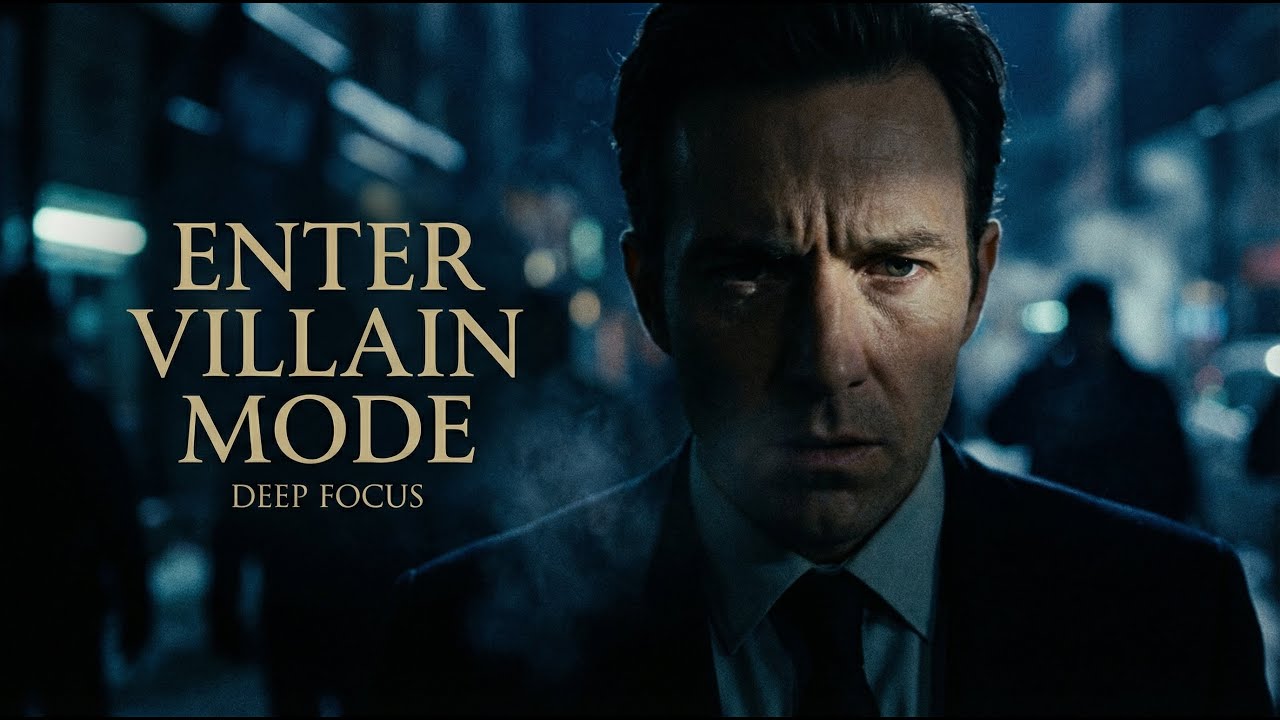 VILLAIN FOCUS — Dark Ambient Music for Deep Focus | No Distractions