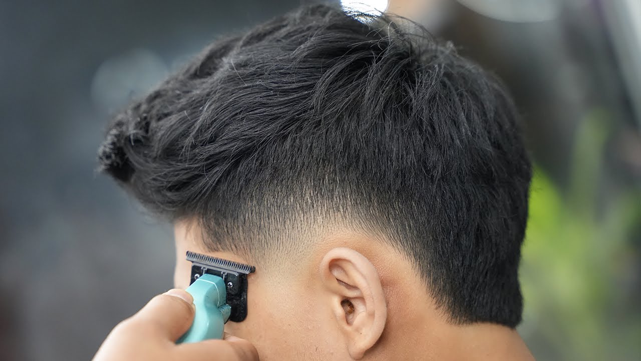 💈 ASMR BARBER - FLAWLESS BURST FADE TEXTURED 🔥 No viber No air brush - Barber Tutorial 🔥