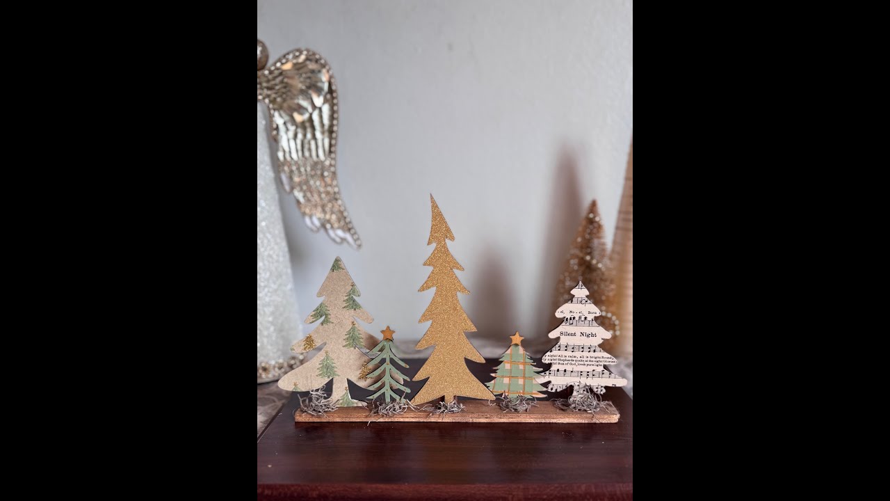 Whimsy Wonky Tree Shelf Sitter - Christmas - Dec 2025