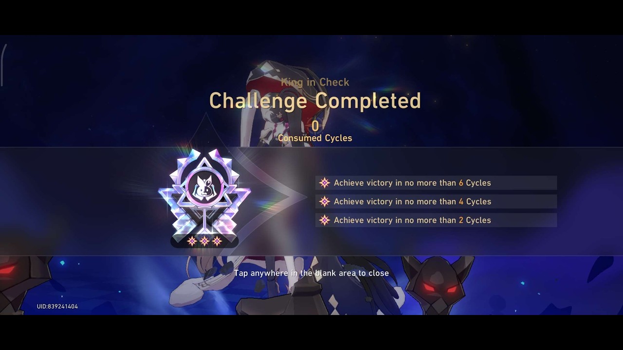 HSR 4.0 - Anomaly Arbitration Sparxicon King in Check 0 Cycle w/ 7 Cost E2 Evernight