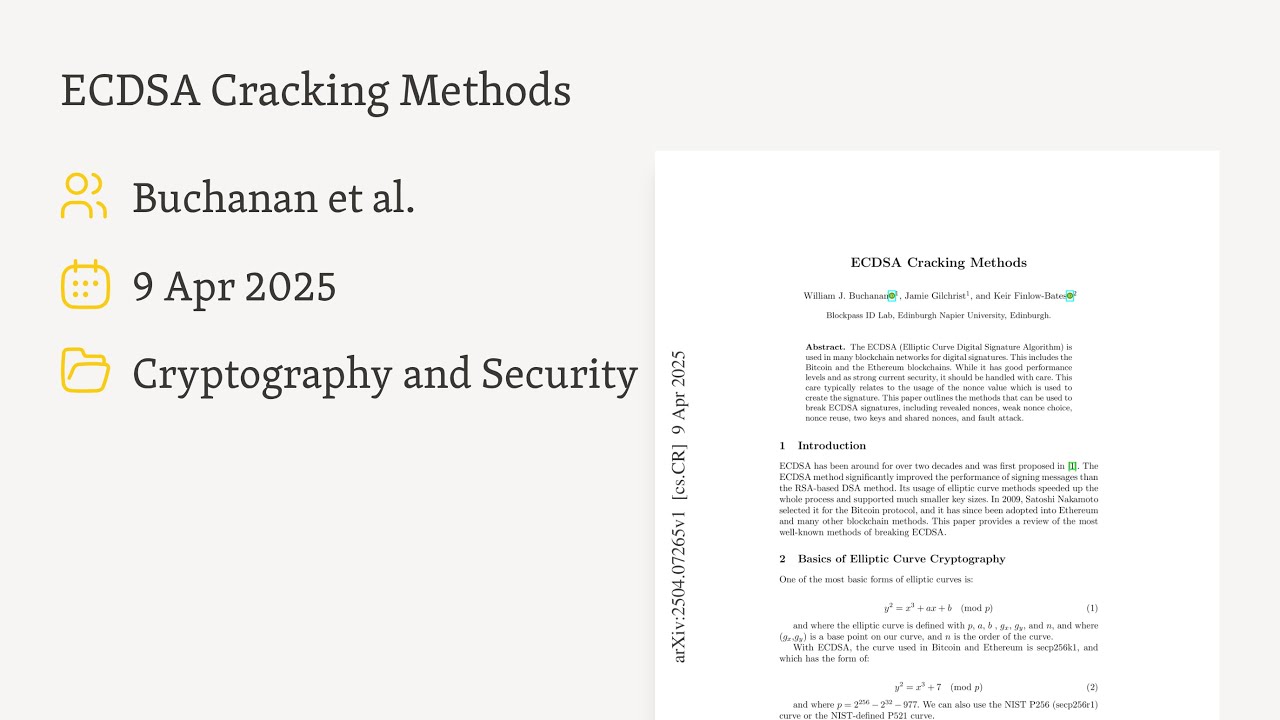 The Nonce Trap: How One Weak Number Cracks Bitcoin's Security (2504.07265)