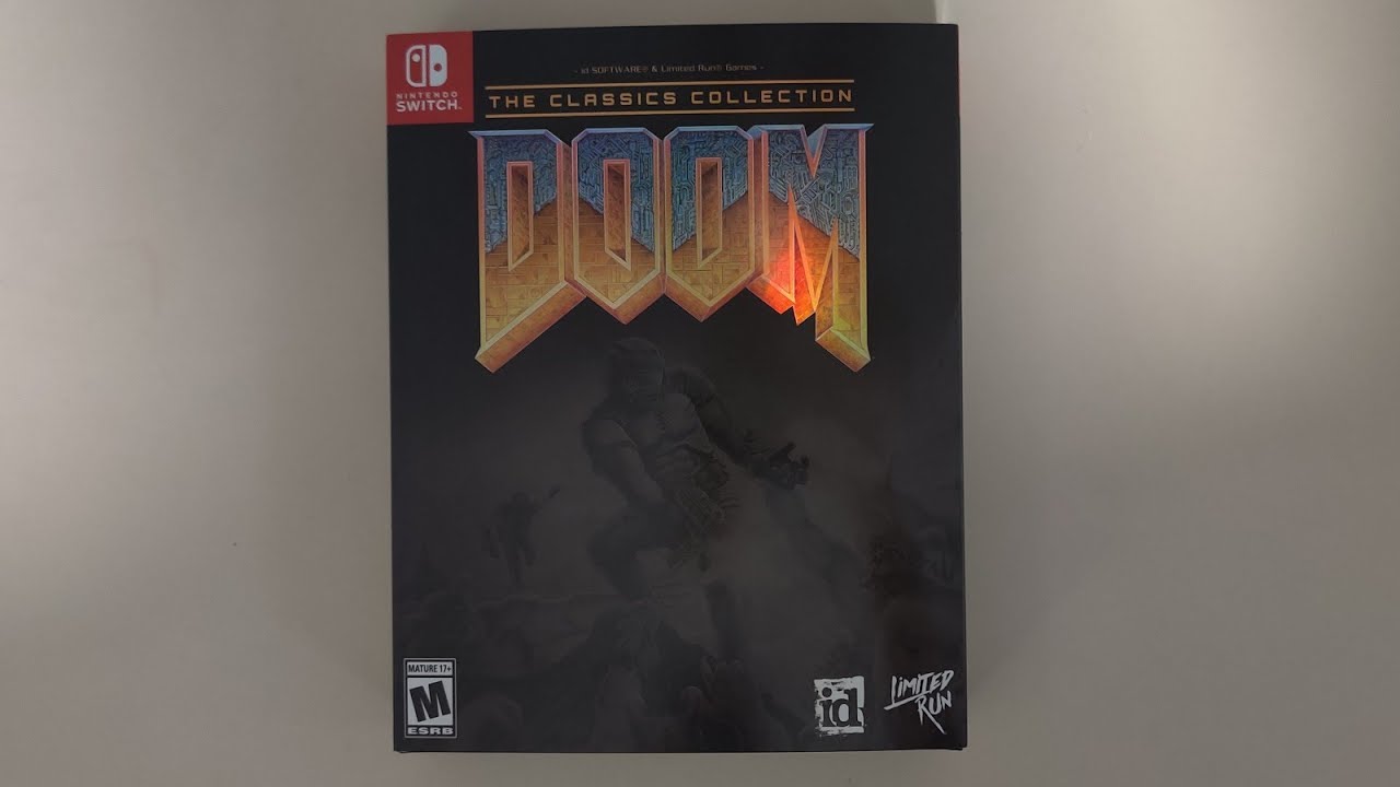 Видео распаковки Doom The Classics Collection для Nintendo Switch
