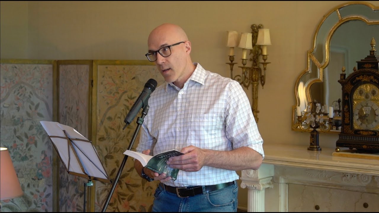Ch&acirc;teau de Lavigny Reading Writer in Residence Andrew Boden June 2025