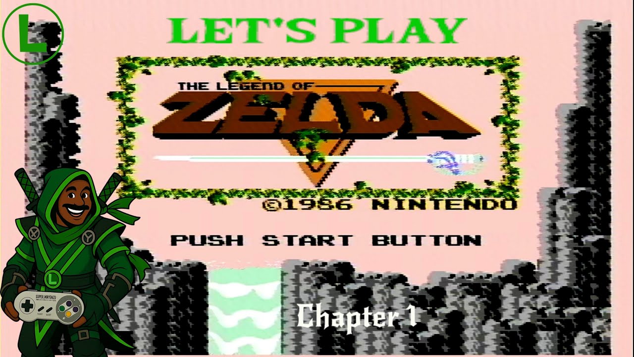 Let's Play The Legend of Zelda Part 1