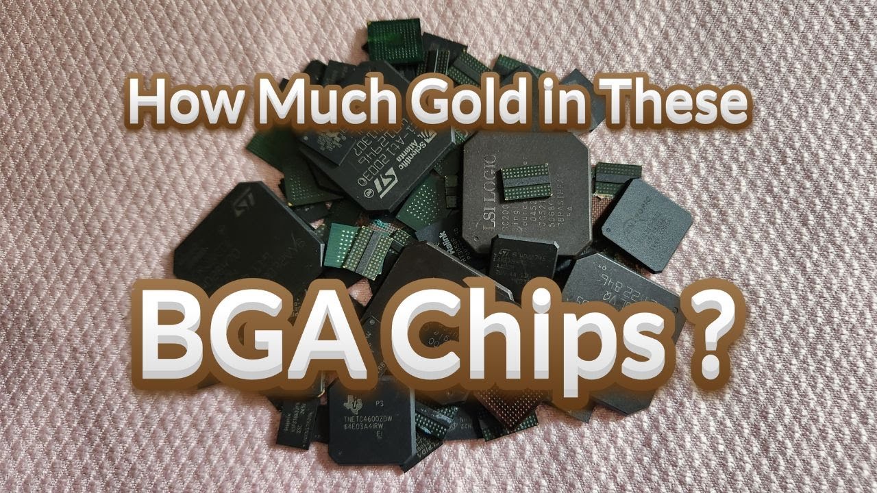 BGA (Ball Grid Array) Computer Chips | Gold Recovery & Refining