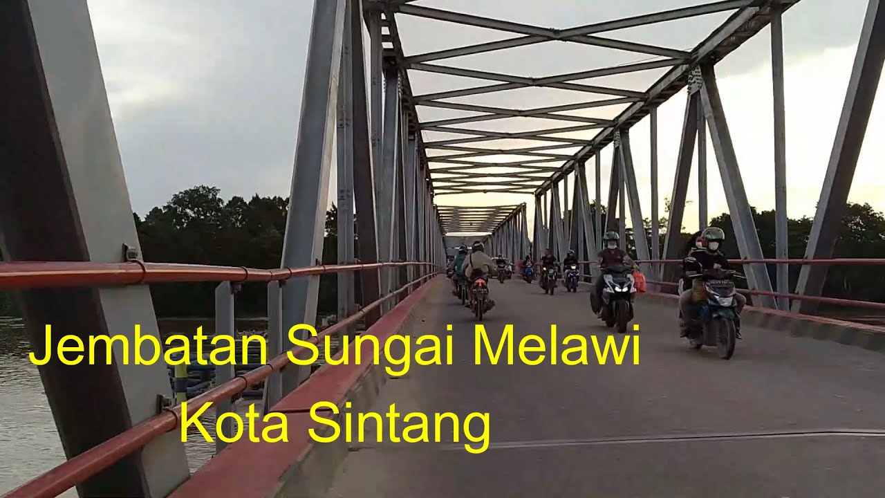 Jalan-jalan sore di kota sintang, kalimantan barat