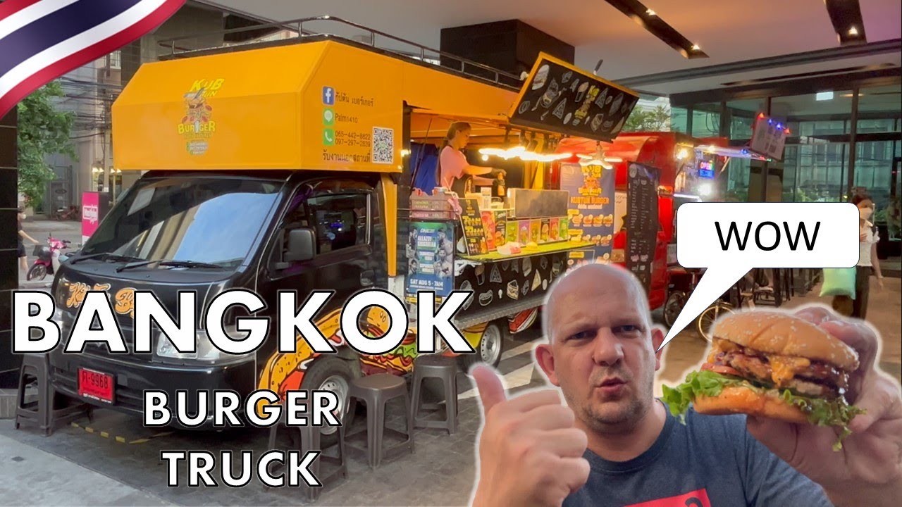 I found this Burger Truck in Bangkok and it was Fantastic.