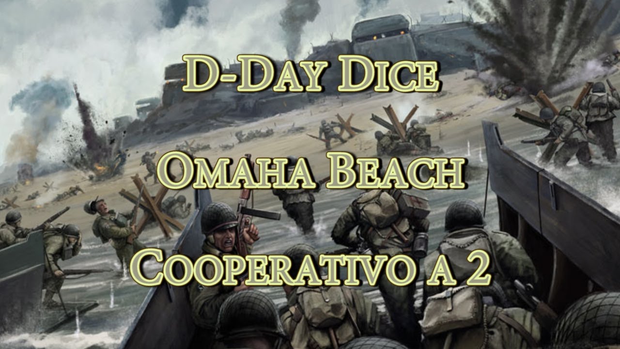 Partida Cooperativa - D-Day Dice - Omaha Beach